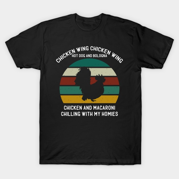 chicken wing chicken wing T-Shirt by busines_night